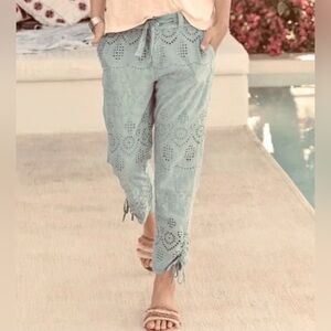 Sundance Everyday Eyelet Pants